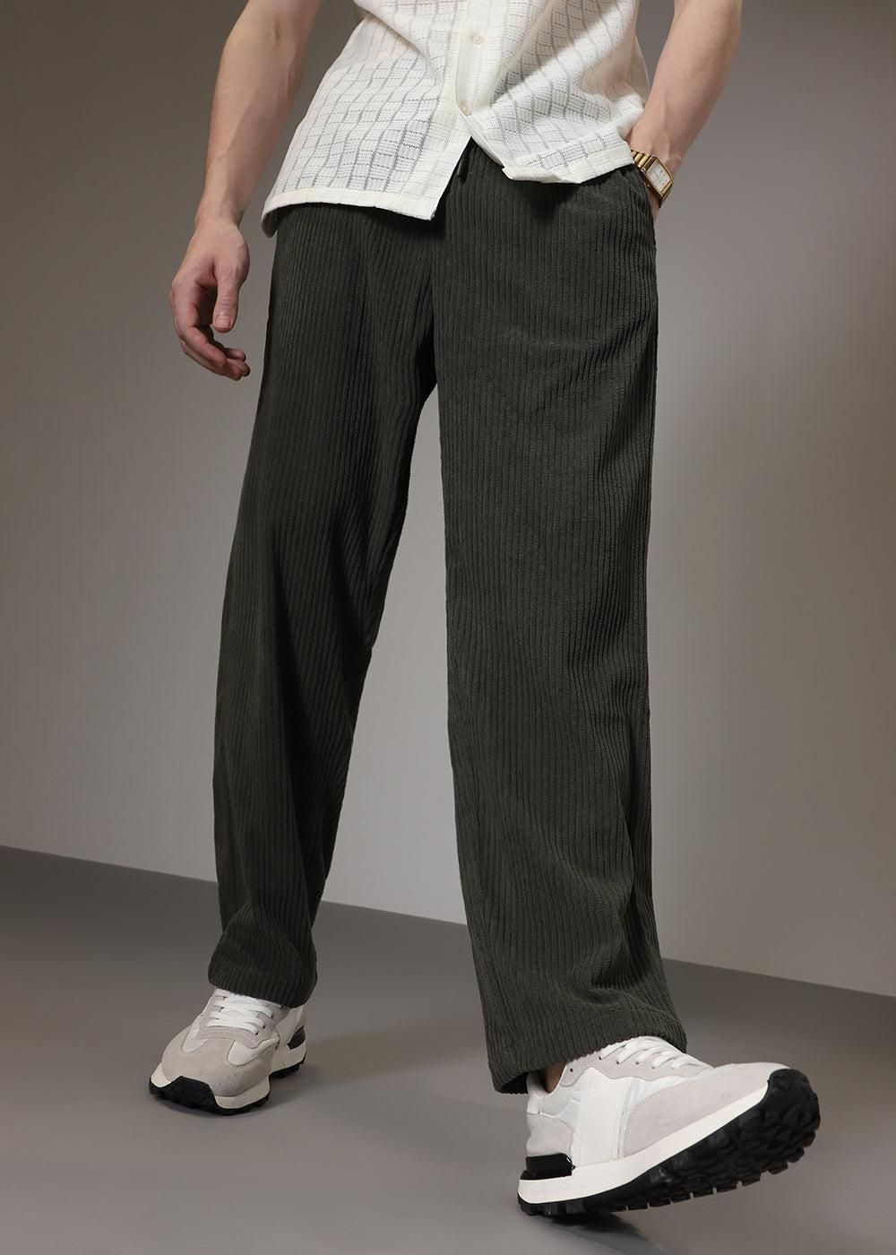 Combo of 2 Men's Caudray Fabric Stylish Pants c5fu54-ny