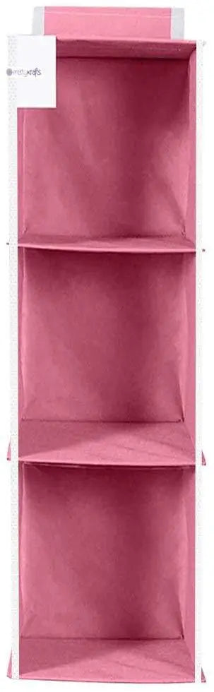Cloth Organizer - Hanging 3 Shelves Wardrobe Organizer c5fu54-ny