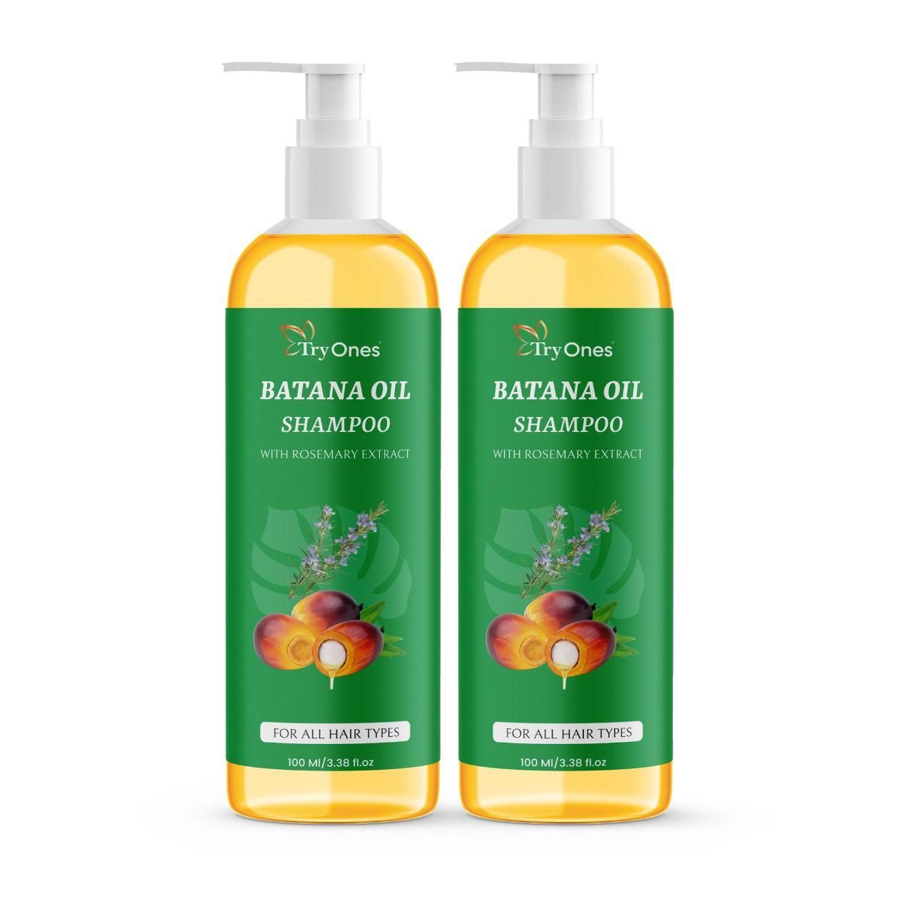 TryOnes BATANA OIL SHAMPOO with Rosemary Extract (Pack of 2) c5fu54-ny