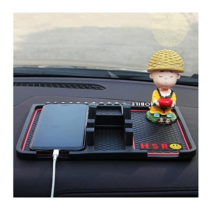 HSR Car Accessories Multifunction Phone GPS Holder Anti-Slip Silicone Pad and Car Mobile Holders for Car Dashboard c5fu54-ny