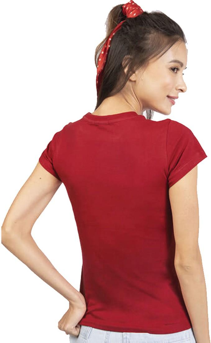 Women's Pure Cotton Printed T-Shirt c5fu54-ny