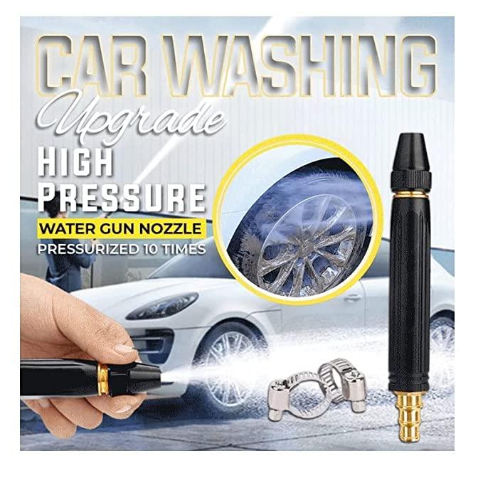 Portable High Pressure Washing Water Nozzle (Black) c5fu54-ny