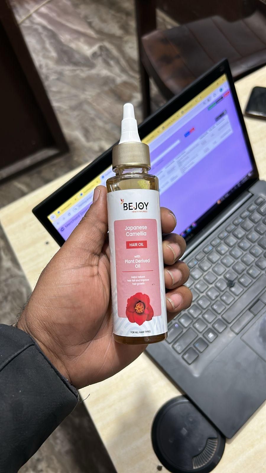 Bejoy Japanese Camellia Hair Oil 150 ml (Pack of 2) c5fu54-ny