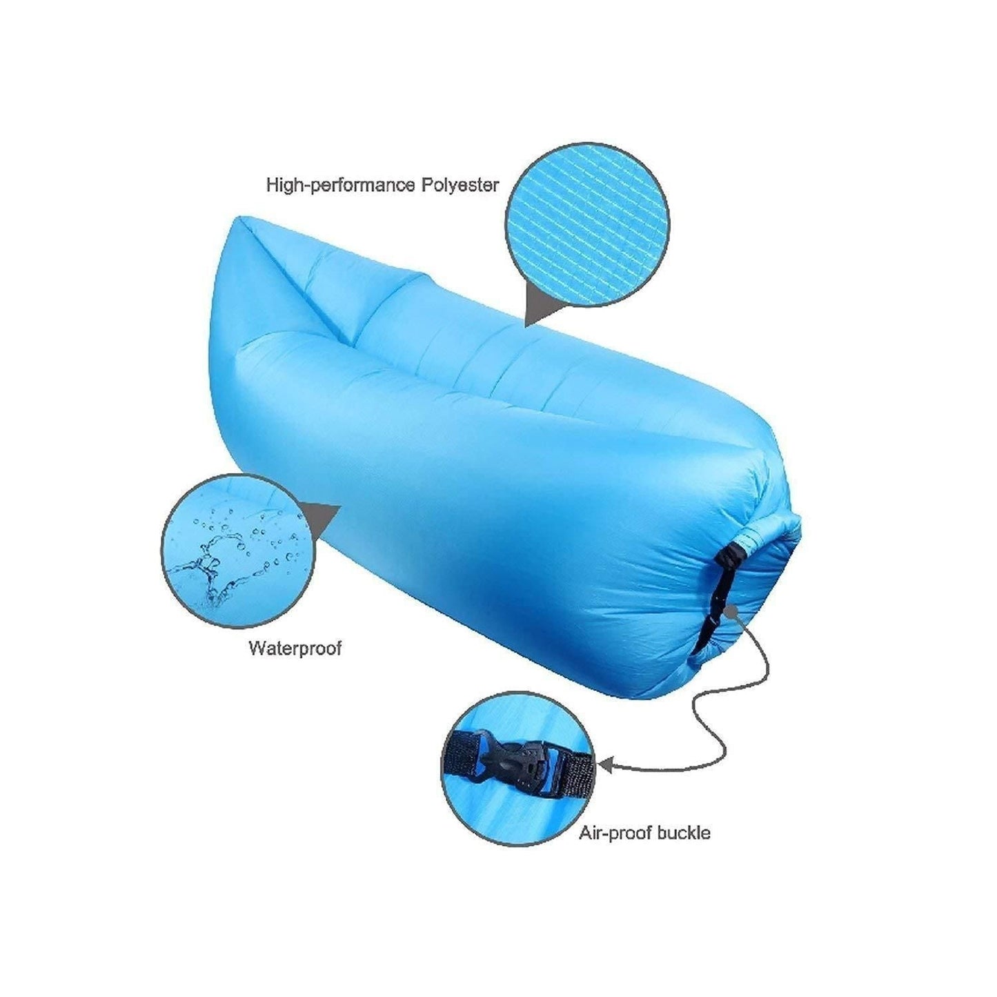 Air Sofa Bed 5 in 1 Inflatable Couch with Electric Pump c5fu54-ny