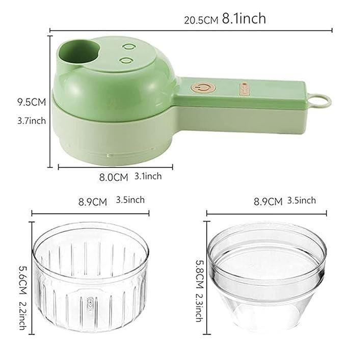 4 in 1 Portable Electric Vegetable Cutter Set c5fu54-ny