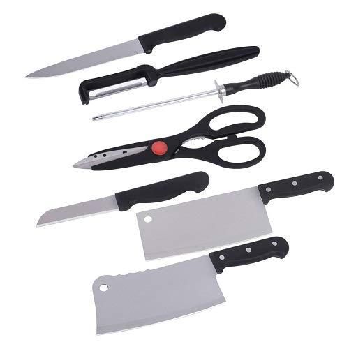 Kitchen Knife Set with Magnetic Knife Holder c5fu54-ny