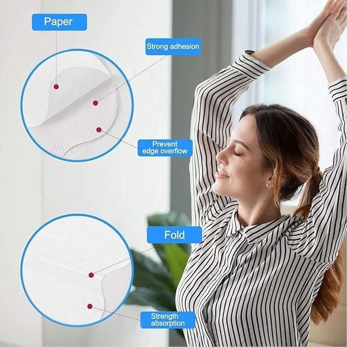 Disposable Armpit Sweat Pad Pack of 10pc c5fu54-ny