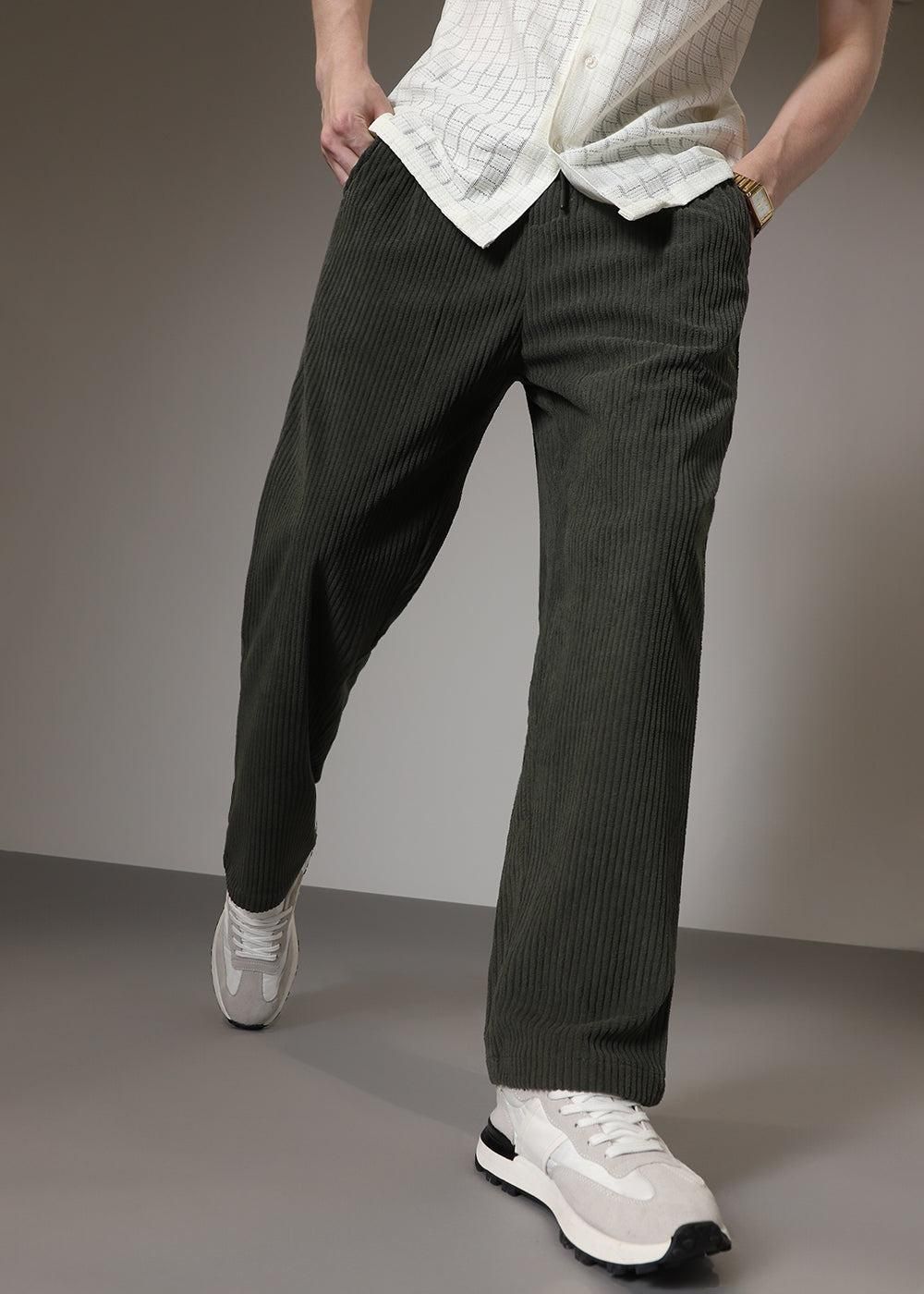 Combo of 2 Men's Caudray Fabric Stylish Pants c5fu54-ny