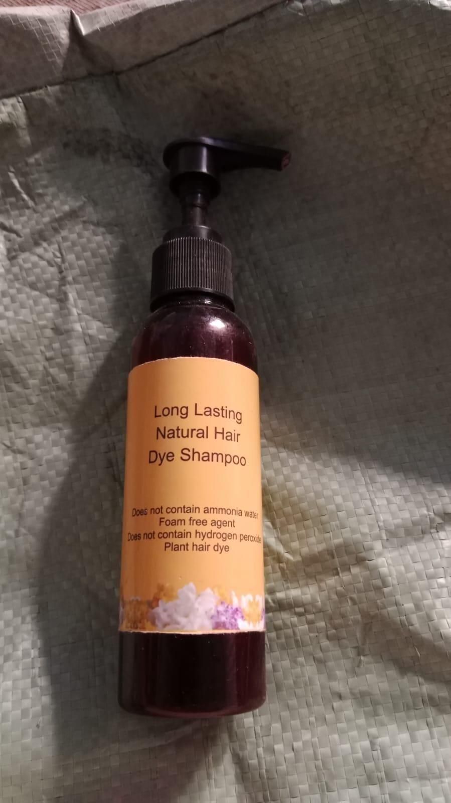 Long Lasting Natural Hair Dye Shampoo 100ML (Pack of 2) c5fu54-ny
