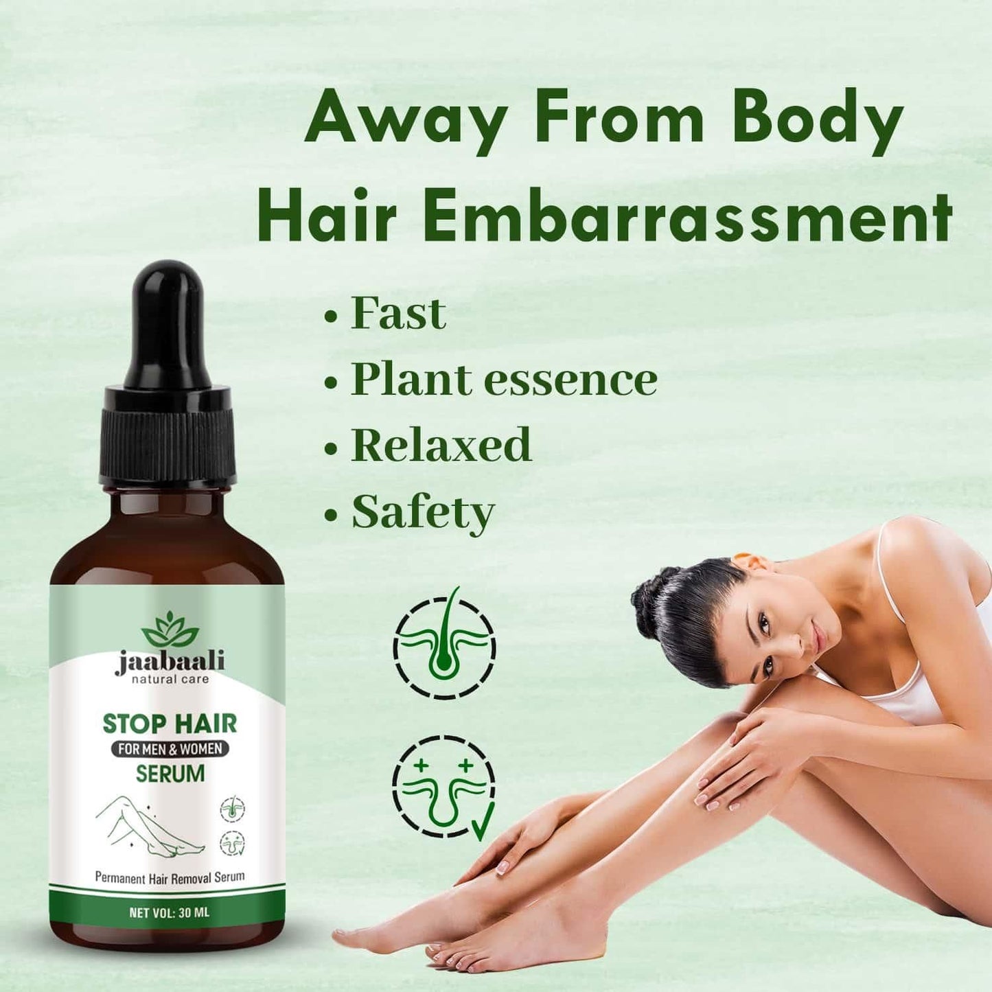 Stop Hair for Men & Women Serum 30 ML c5fu54-ny