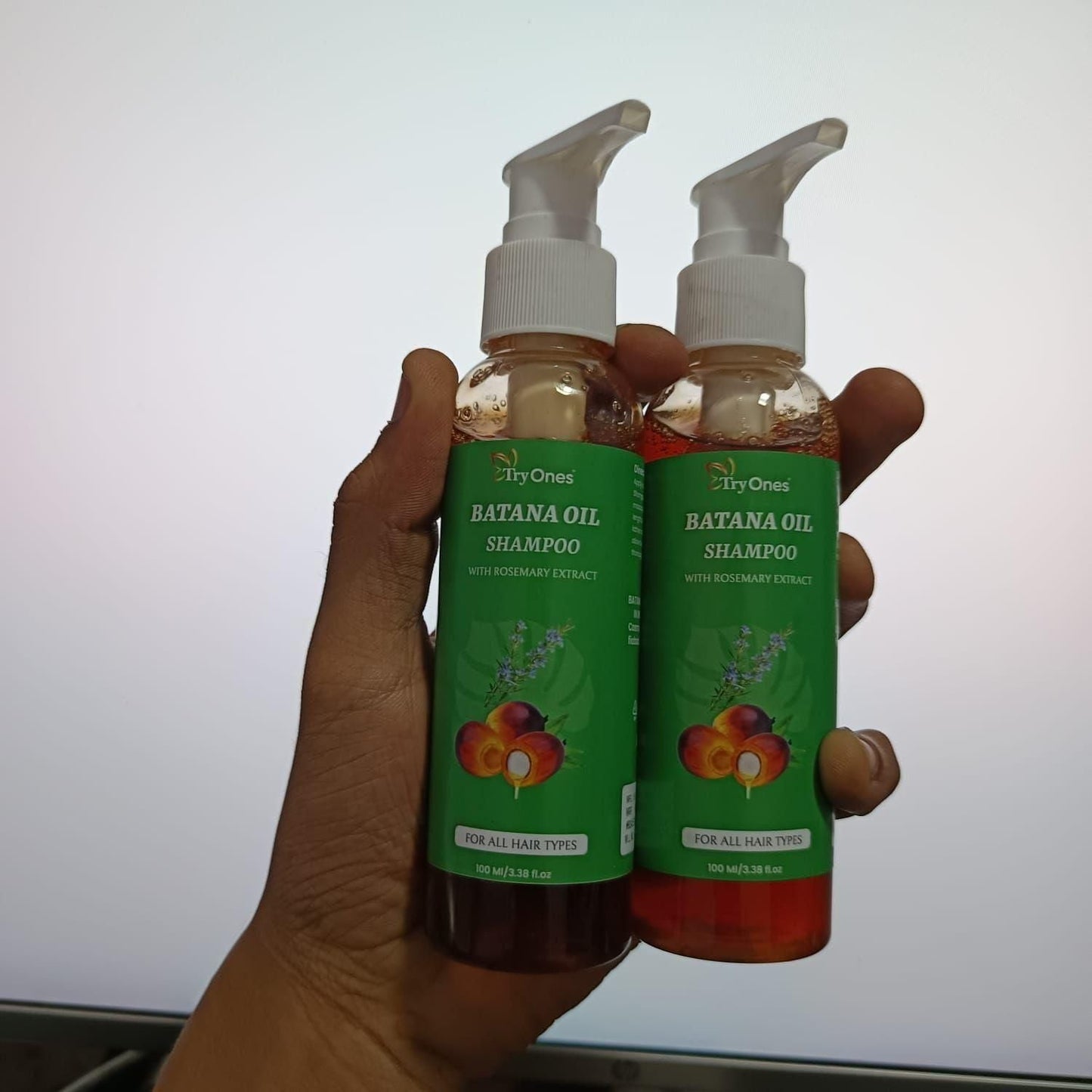 TryOnes BATANA OIL SHAMPOO with Rosemary Extract (Pack of 2) c5fu54-ny