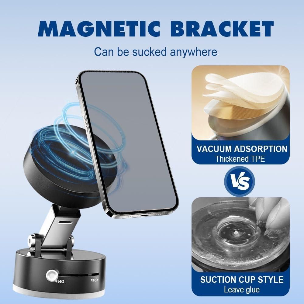 Vacuum Magnetic Suction Phone Holder c5fu54-ny