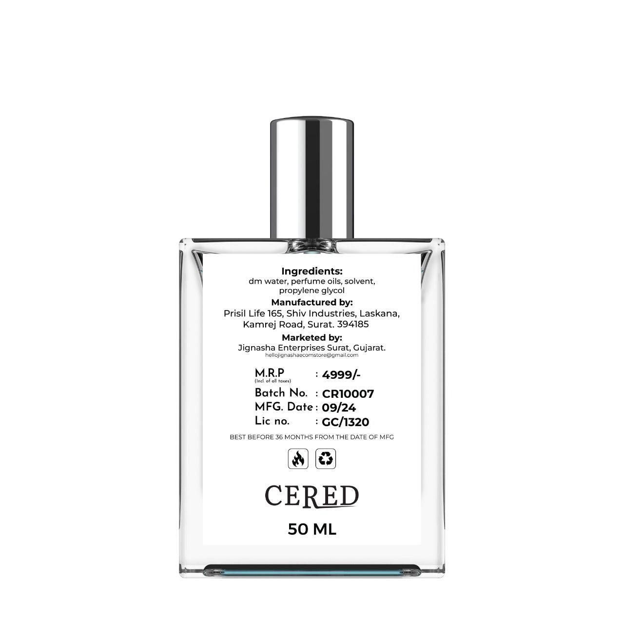 CERED Aventus Perfume 50ML (Pack of 2) c5fu54-ny