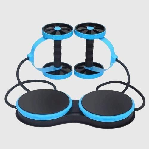 Wheel Roller for Core Workouts, Abdominal Roller Wheel with Knee Pad c5fu54-ny