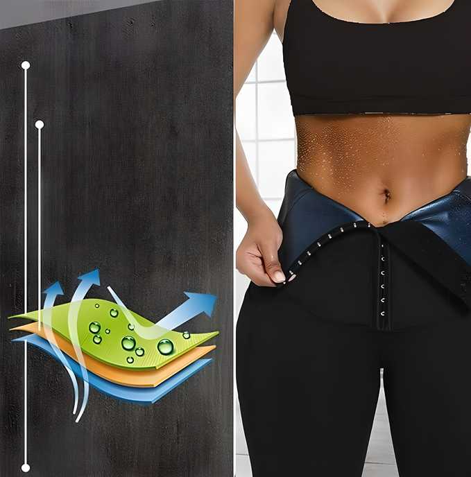 Steam Sauna Weight Loss Pants for Women Workout c5fu54-ny