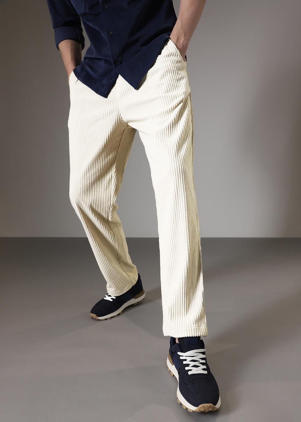 Combo of 2 Men's Caudray Fabric Stylish Pants c5fu54-ny
