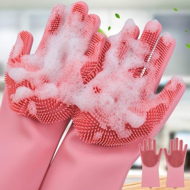 Cleaning Gloves - Magic Silicon Cleaning Gloves c5fu54-ny