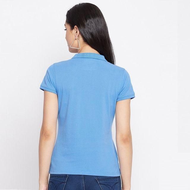 Ketex Cotton Blend Polo Neck T-shirt (Pack Of 5) c5fu54-ny