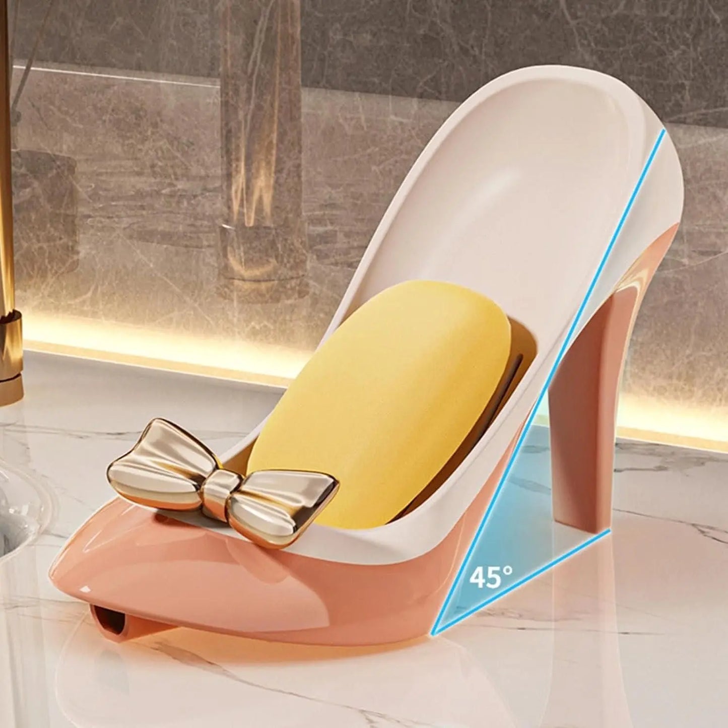 High Heel Sandal Shaped Soap Case c5fu54-ny
