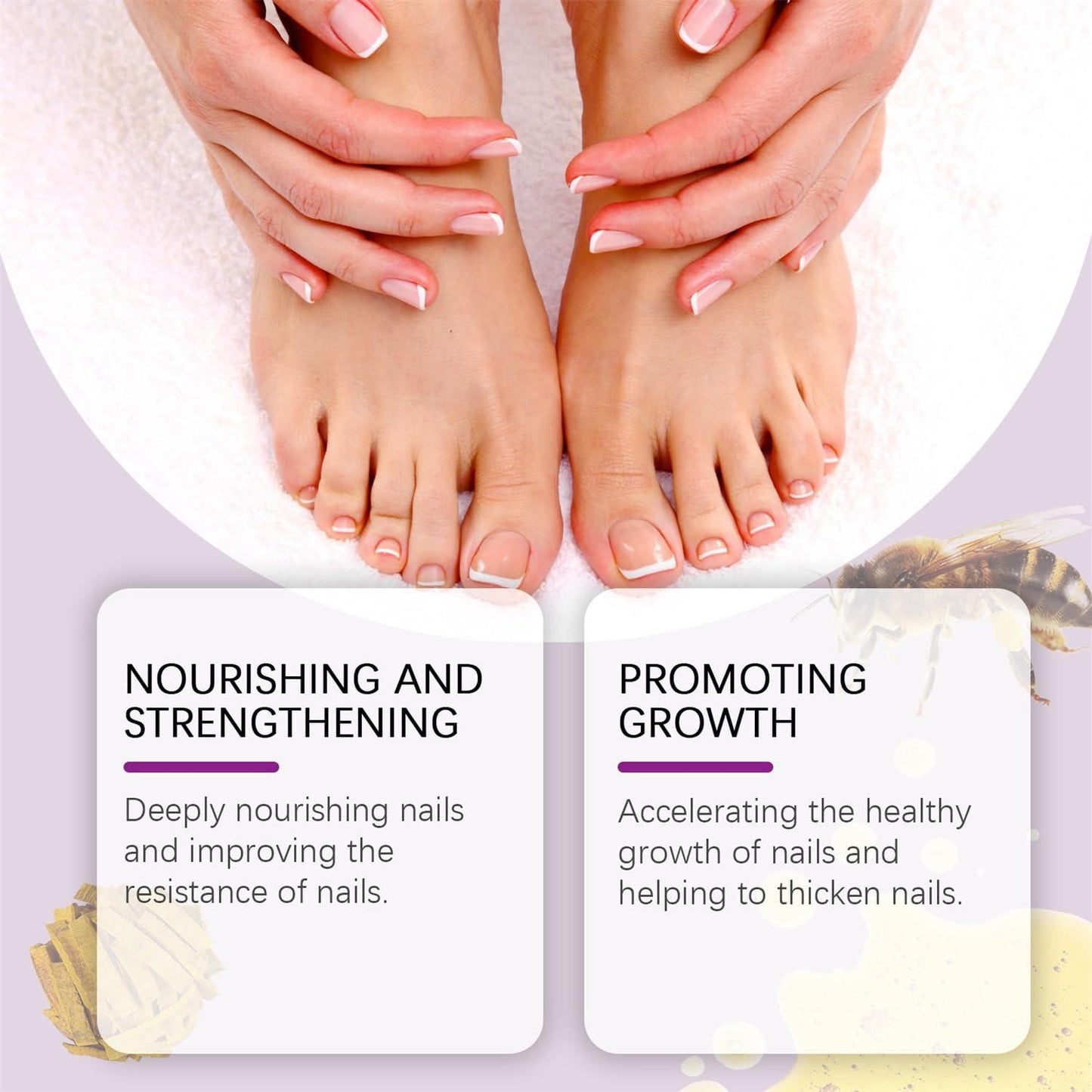 Fungi Free Bee Venom Nail Treatment Solution Serum (15ml) c5fu54-ny