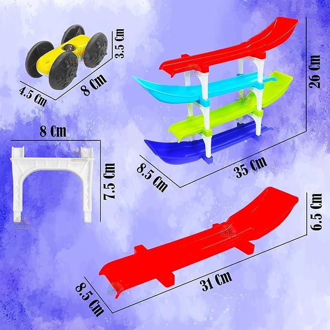 Ramp Racer , Multi level Ramp Racing Car Toy Set c5fu54-ny
