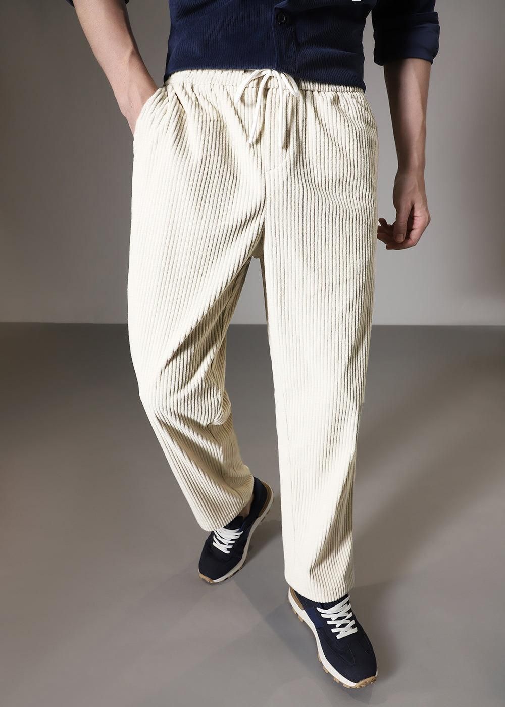 Combo of 2 Men's Caudray Fabric Stylish Pants c5fu54-ny