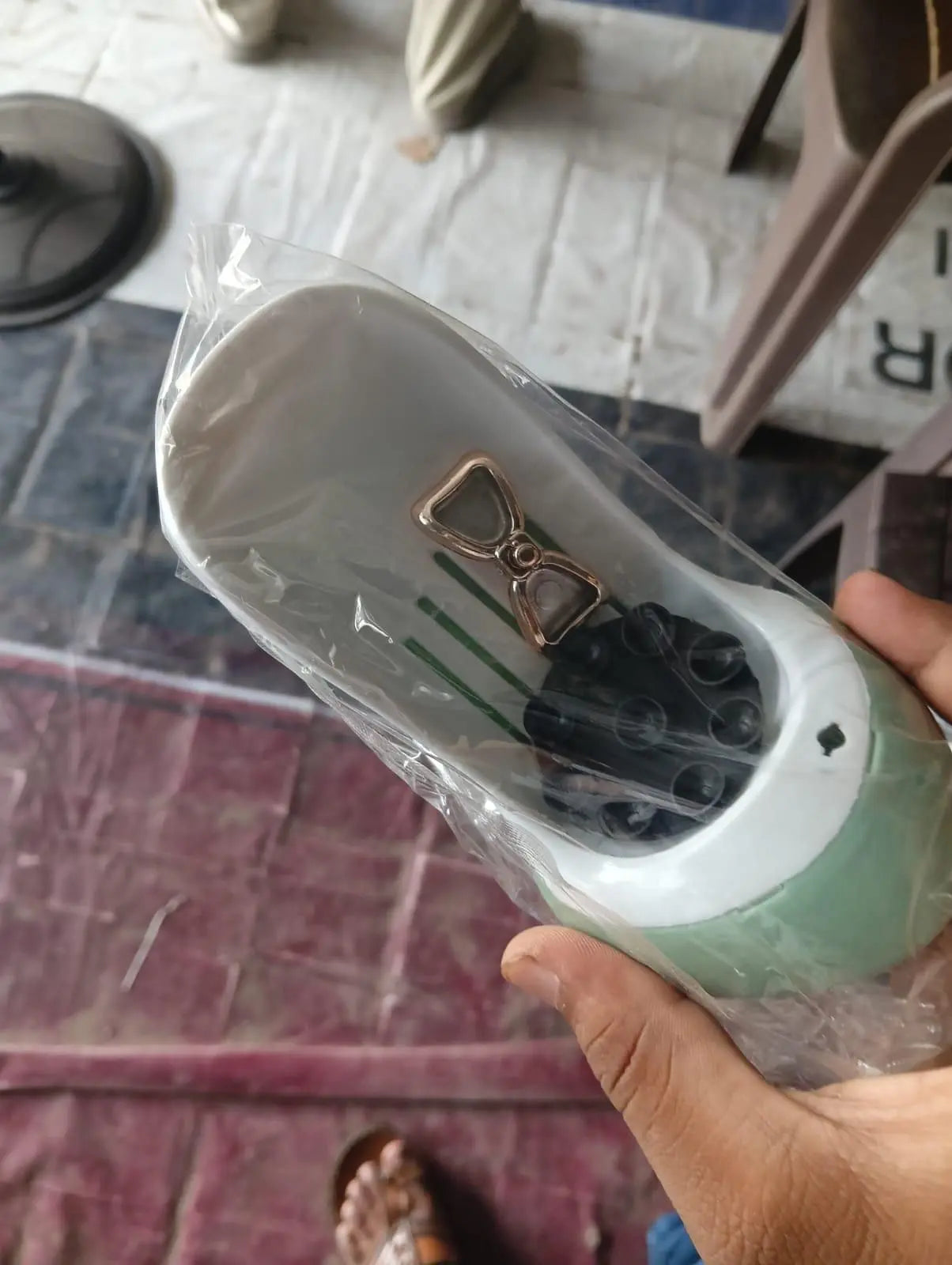 High Heel Sandal Shaped Soap Case c5fu54-ny