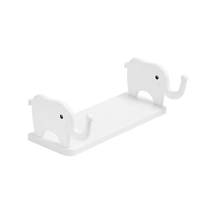 Elephant Shape Self Floating Wall Shelf (Pack of 2) c5fu54-ny
