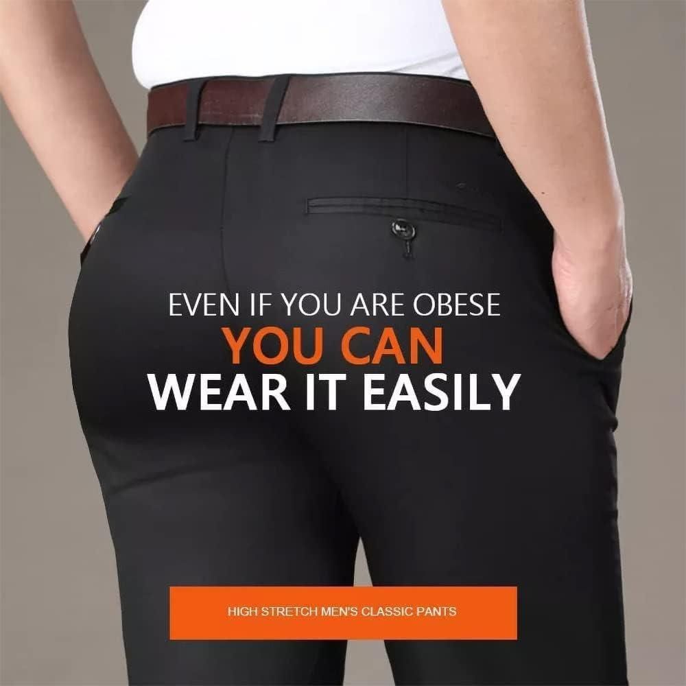 High Elasticity Men's Classic Pants (Pack of 3) c5fu54-ny