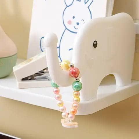 Elephant Shape Self Floating Wall Shelf (Pack of 2) c5fu54-ny