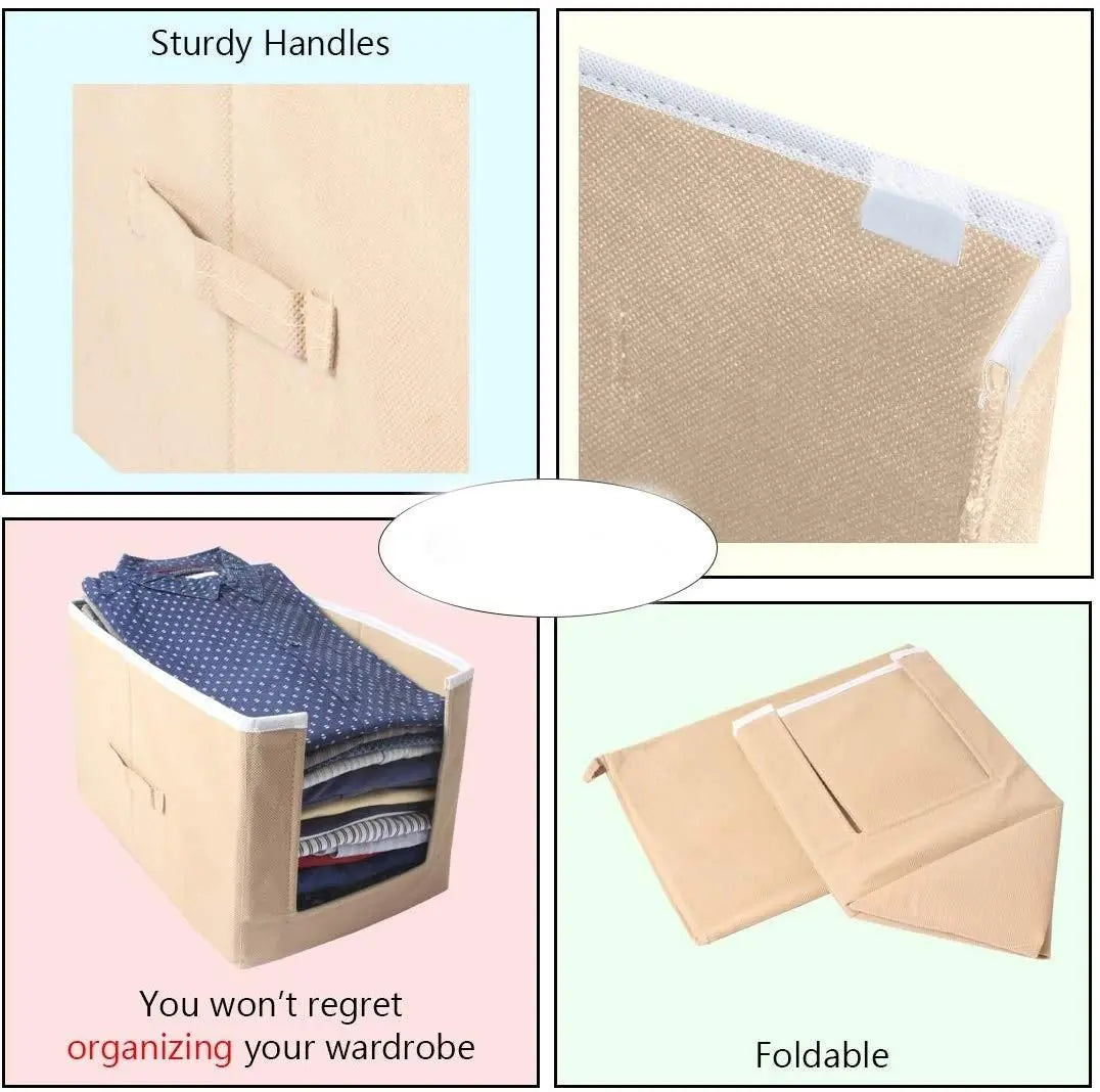 Cloth Organizer - Non Woven Foldable Cloth Organizer c5fu54-ny