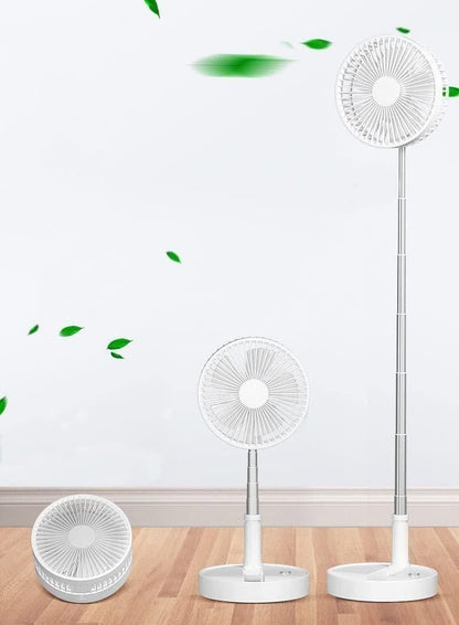Adjustable Height Telescopic Rechargeable Standing Fan Rechargeable Pedestal Fan c5fu54-ny