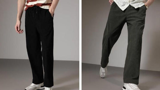 Combo of 2 Men's Caudray Fabric Stylish Pants c5fu54-ny