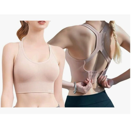 Yoga Bra Women Shockproof Sports Bra Running Workout Gym Top c5fu54-ny