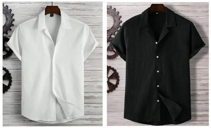 Men's Ice Silk Quick-Drying Shirt Combo of 2 c5fu54-ny