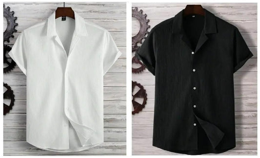 Men's Ice Silk Quick-Drying Shirt Combo of 2 c5fu54-ny