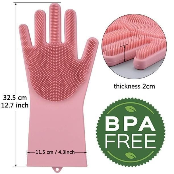 Cleaning Gloves - Magic Silicon Cleaning Gloves c5fu54-ny