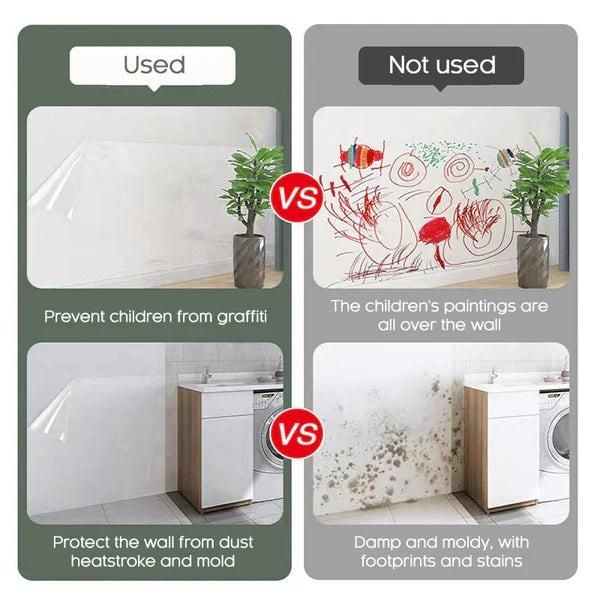 Self- Adhesive Transparent Electrostatic Wall Protection Film Buy 1 Get 1 Free c5fu54-ny