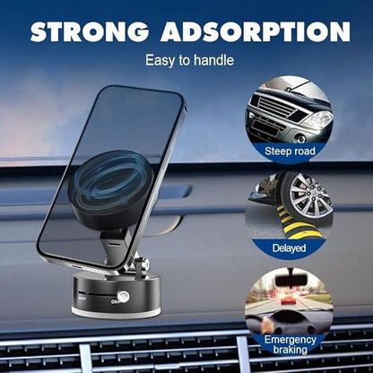 Vacuum Magnetic Suction Phone Holder c5fu54-ny