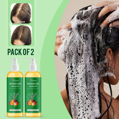 TryOnes BATANA OIL SHAMPOO with Rosemary Extract (Pack of 2) c5fu54-ny