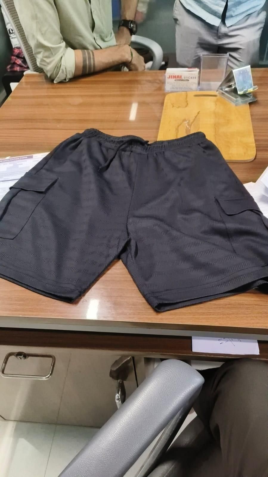 Men's Cotton Casual Cargo Shorts Pack of 3 c5fu54-ny