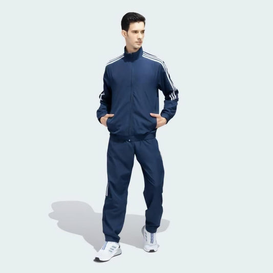 Men's Side Stripe 4 Way Polyester Track Suit c5fu54-ny