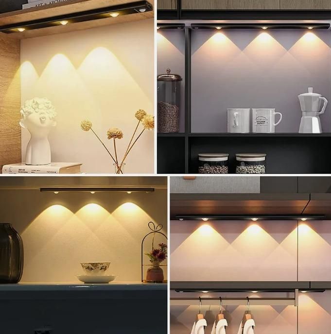 LED PIR Motion Sensor Cabinet  With USB Rechargeble c5fu54-ny