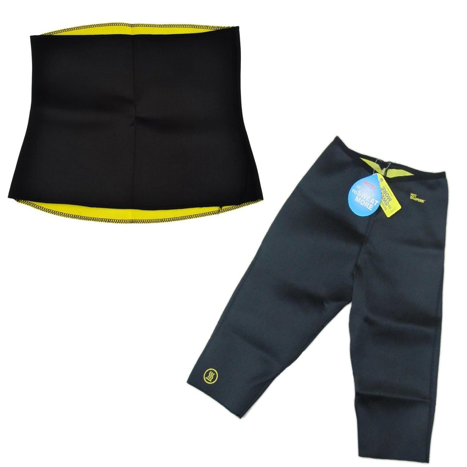 Combo Hot Shaper Pants and Hot Shaper Slimming Belt for Man & Women c5fu54-ny