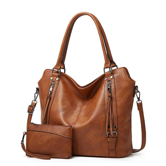 Tote Bags For Women PU Leather Hobo Bags for Women Purse Stylish 2 in 1 Handbags with Shoulder Strap Ladies Office Bag c5fu54-ny