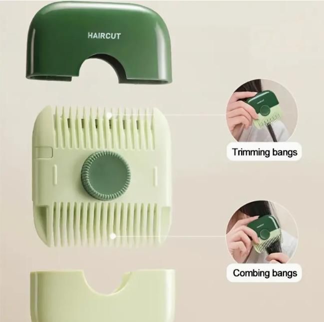 Two In One Hair Clipper And Hair Comb Portable Hair Trimming Tool c5fu54-ny