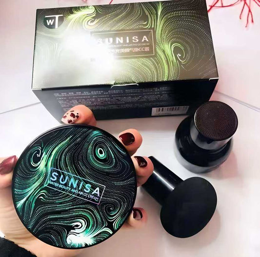 Sunisa 3 in 1 Air Cushion Waterproof foundation CC Cream c5fu54-ny