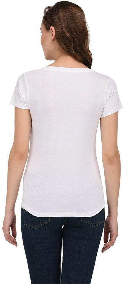 Women's Pure Cotton Printed T-Shirt c5fu54-ny