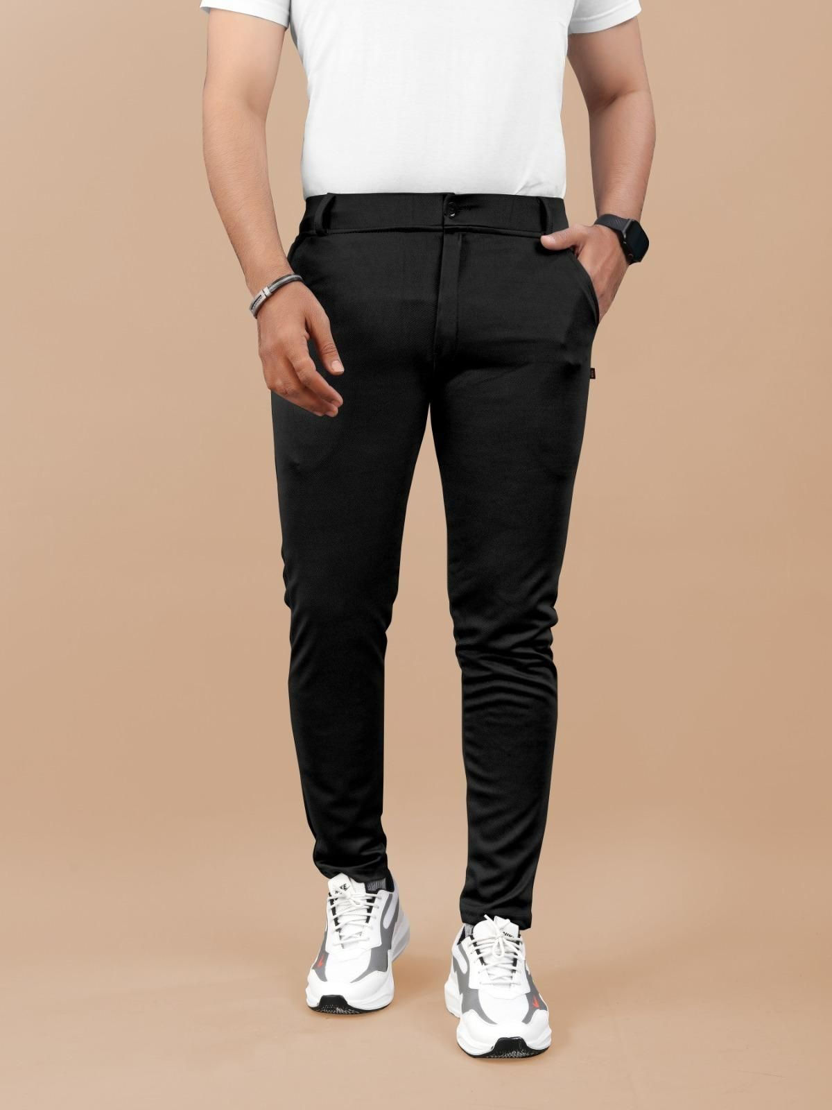 High Elasticity Men's Classic Pants (Pack of 3) c5fu54-ny