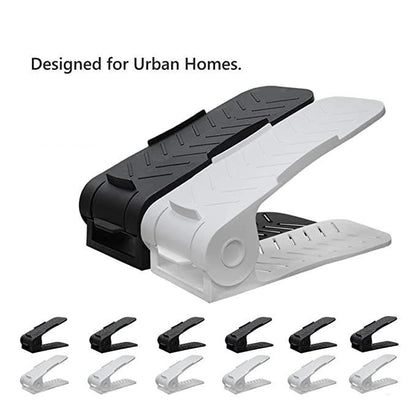 Shoe Rack-Space Savers Shoe Rack Cabinets Storage Plastic Adjustable Shoes Wardrobe Shoes Storage ( 1 Pcs) c5fu54-ny
